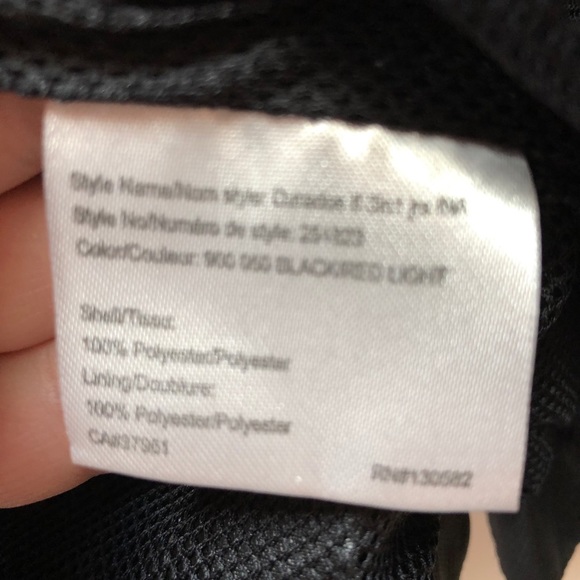 Mc Kinley Aquamax Between Season Jacket Blk Sz S/P - Picture 6 of 6